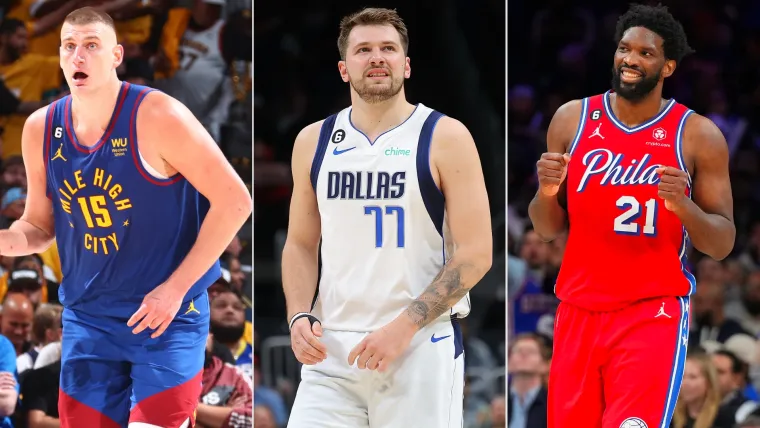 Nikola Jokic, Luka Doncic, Joel Embiid