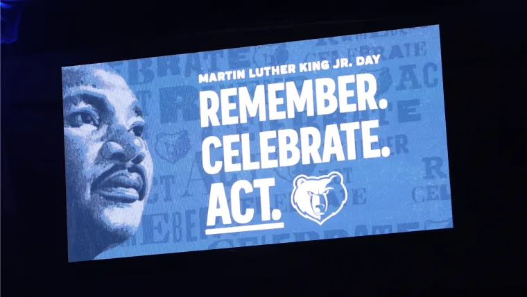 Memphis Grizzlies MLK Day