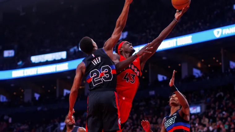 Jaden Ivey and Pascal Siakam