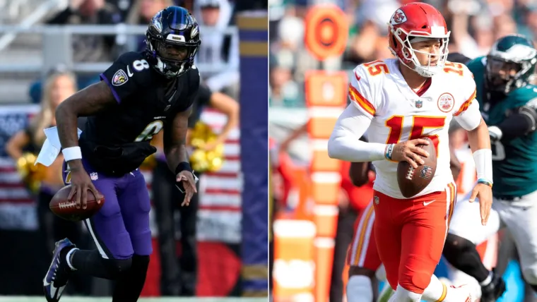 Lamar Jackson, Patrick Mahomes