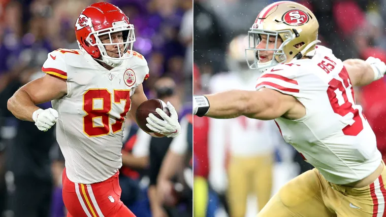 Travis Kelce, Nick Bosa