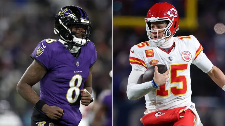 Lamar Jackson Patrick Mahomes