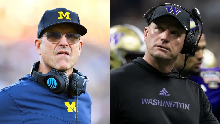 Kalen DeBoer, Jim Harbaugh