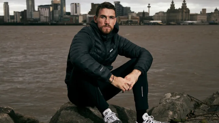 A photo of boxing star Callum Smith in Liverpool