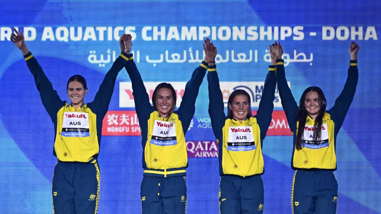 Australian swimming results at World Aquatics Championships: Who has won gold medals? image