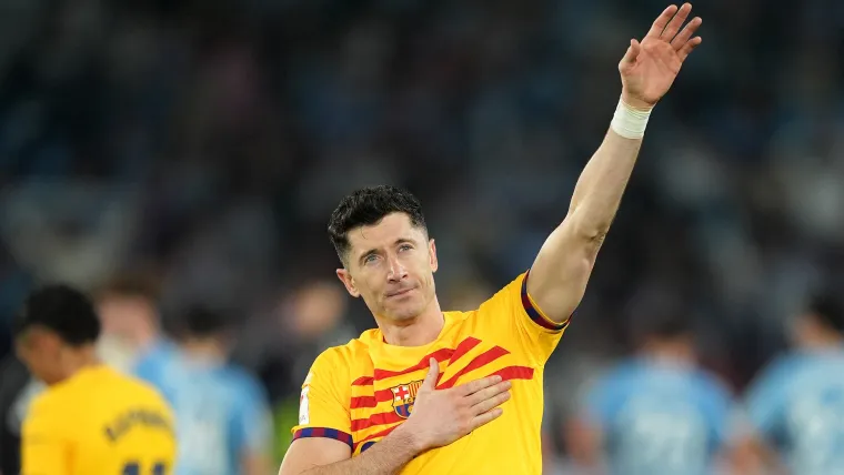 Celta vs Barcelona Robert Lewandowski 2024