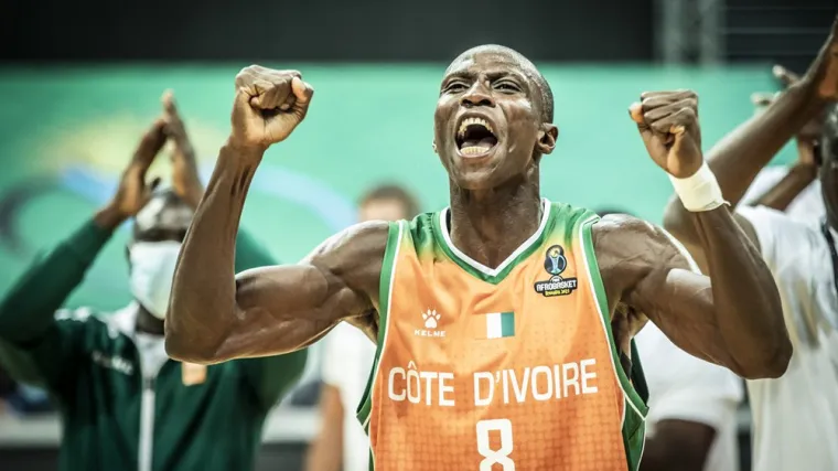 Stephane Konate of Cote d'Ivoire