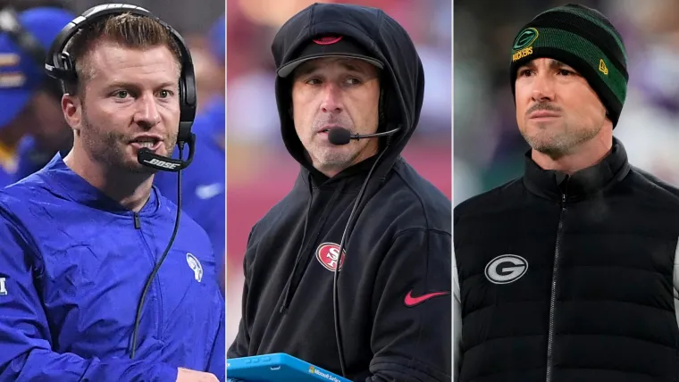 Sean McVay, Kyle Shanahan, Matt LaFleur