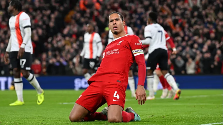 Virgil van Dijk Liverpool 022324