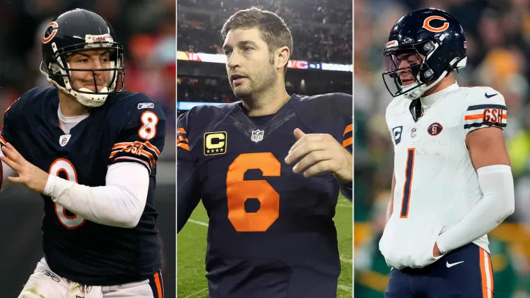 Rex Grossman, Jay Cutler, Justin Fields