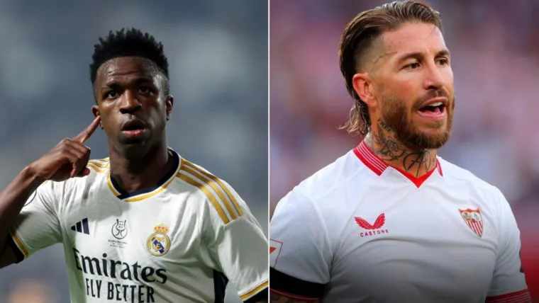 Real Madrid Vinicius Sevilla Sergio Ramos 2024 