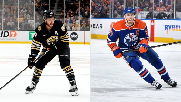 David Pastrnak Connor McDavid