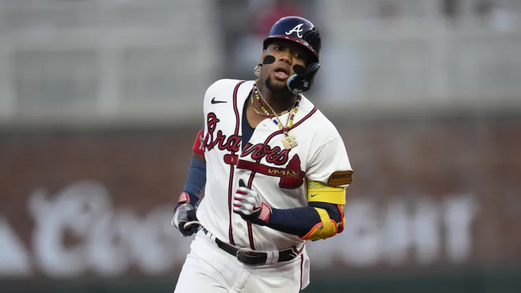 2024 National League MVP odds featuring Ronald Acuna, Jr., Mookie Bets, Shohei Ohtani and Freddie Freeman.