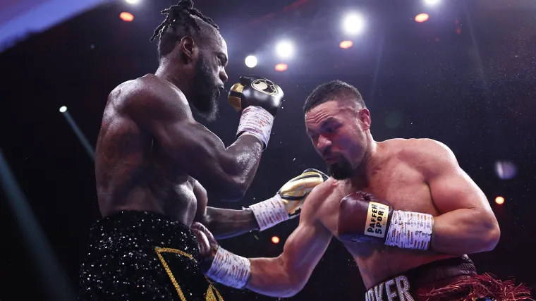 Joseph Parker attacks Deontay Wilder