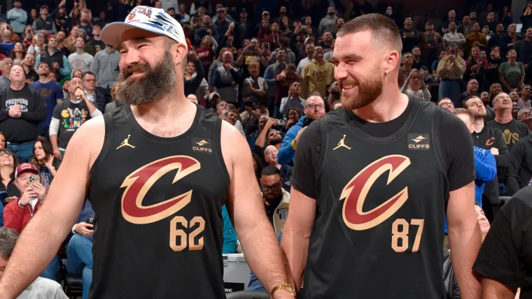 Jason Kelce, Travis Kelce Cavaliers 03052024