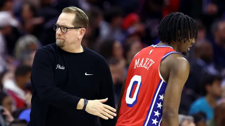 Nick Nurse Tyrese Maxey