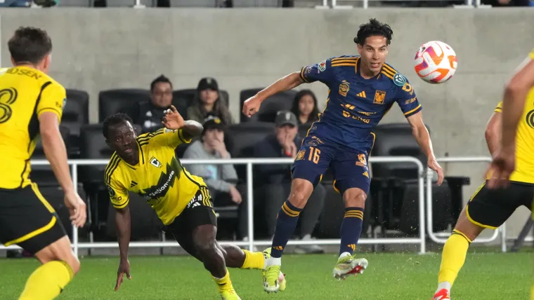 Diego Lainez Tigres vs Columbus Crew