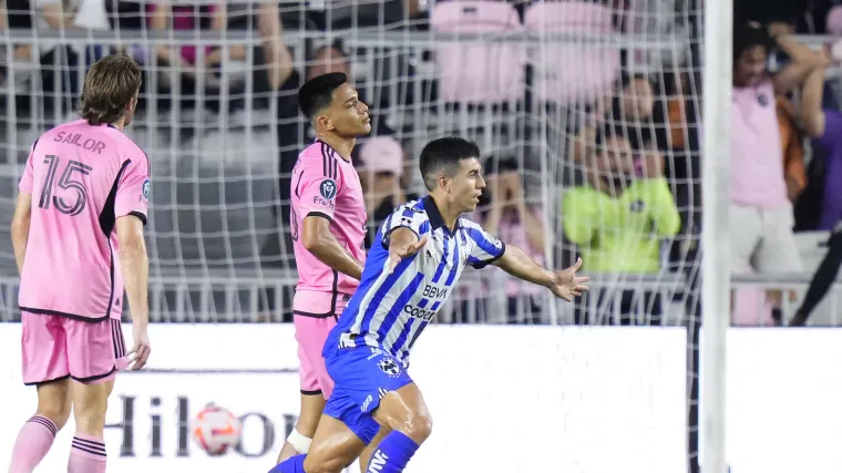 Jorge Rodriguez of Monterrey vs Inter Miami