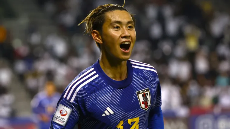 Ryotaro Araki Soccer Japan AFC U23 Asian Cup 042924 荒木遼太郎 サッカー 日本代表