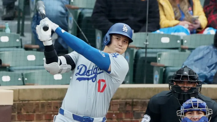 Shohei Ohtani MLB Dodgers hit 040724 大谷翔平 ドジャース