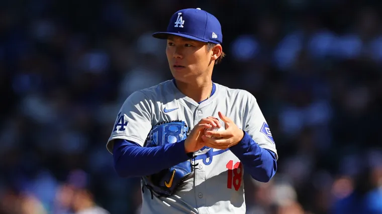 Yoshinobu Yamamoto MLB Dodgers 040624 山本由伸 ドジャース