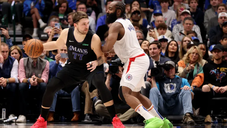 Luka Doncic James Harden Dallas Mavericks LA Clippers