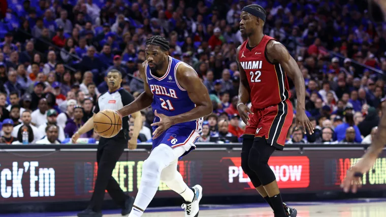 Philadelphia 76ers Miami Heat Joel Embiid Jimmy Butler