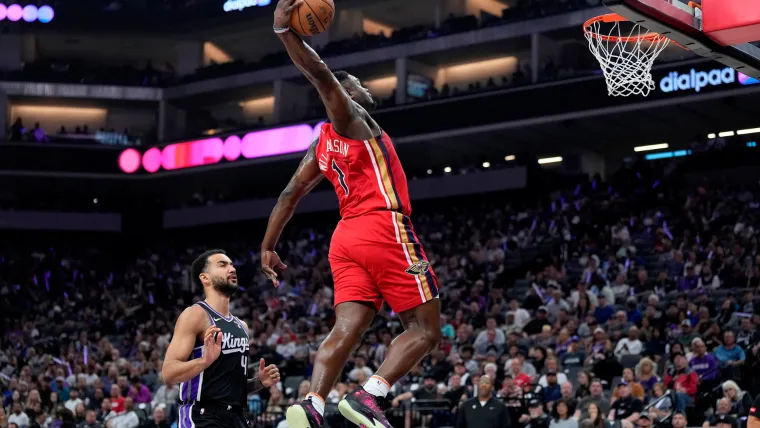 Zion Williamson New Orleans Pelicans Sacramento Kings