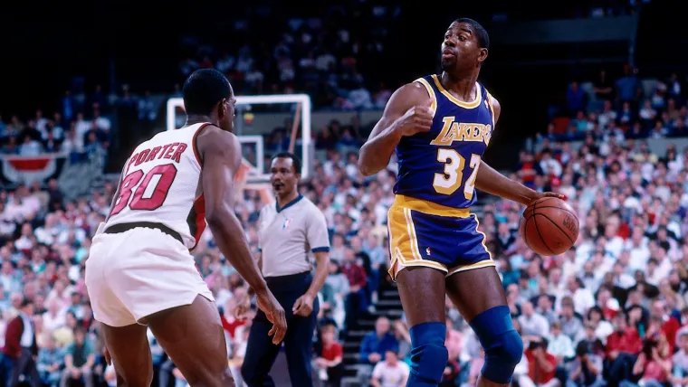 Terry Porter, Magic Johnson 04162024