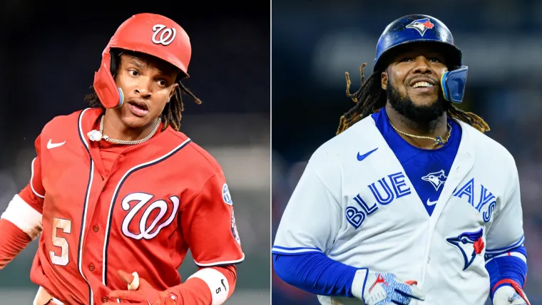 CJ Abrams and Vladimir Guerrero Jr