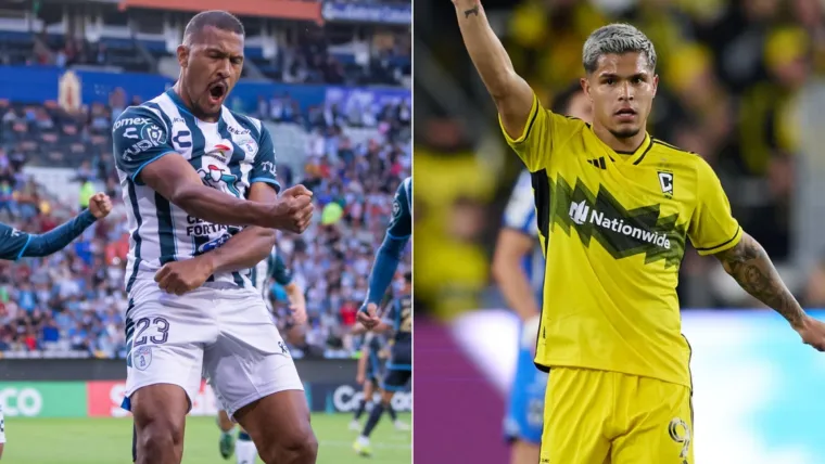 Salomon Rondon Cucho Hernandez Pachuca Columbus Crew