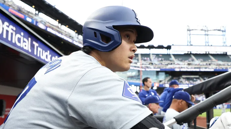 Shohei Ohtani MLB Dodgers 052924 bench 大谷翔平 ドジャース