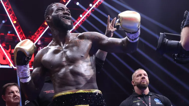 Deontay Wilder is a former WBC heavyweight champ