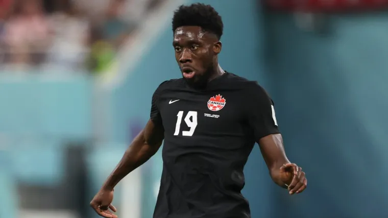 Alphonso Davies of Canada