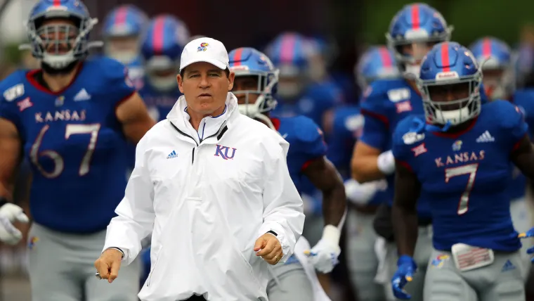 Kansas coach Les Miles