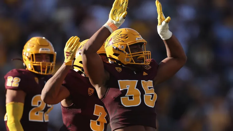 Arizona State defensive end B.J. Green