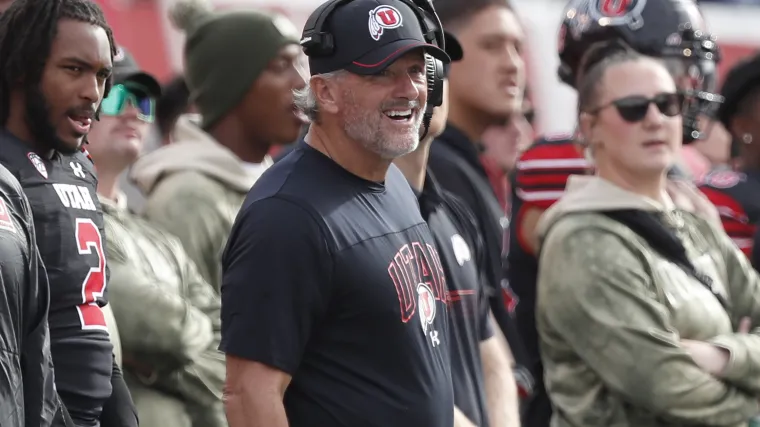 Utah head coach Kyle Whittingham