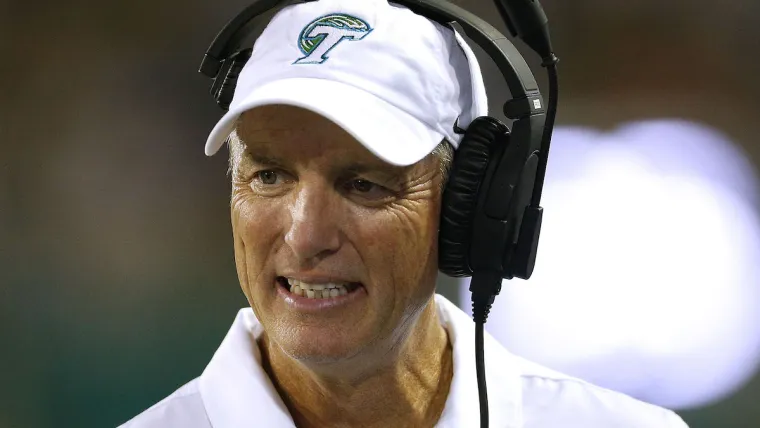 Tulane head coach Willie Fritz