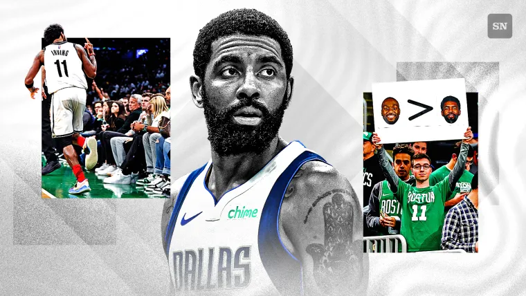 Kyrie Irving Celtics Mavericks