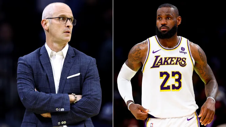 Dan Hurley, LeBron James 06062024