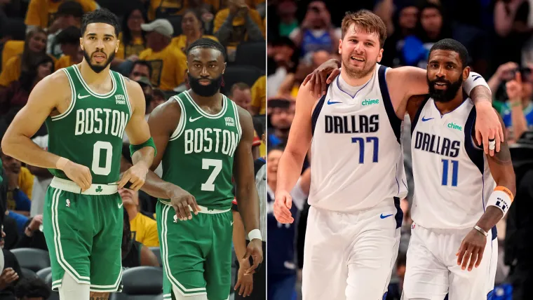 Jayson Tatum, Jaylen Brown, Luka Doncic, Kyrie Irving