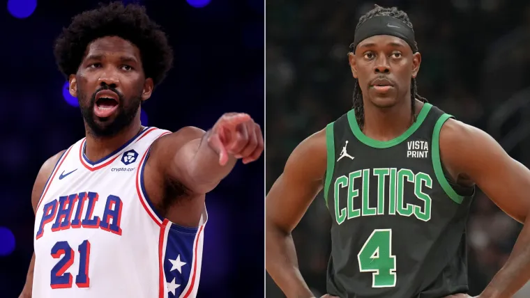 Joel Embiid, Jrue Holiday 06122024