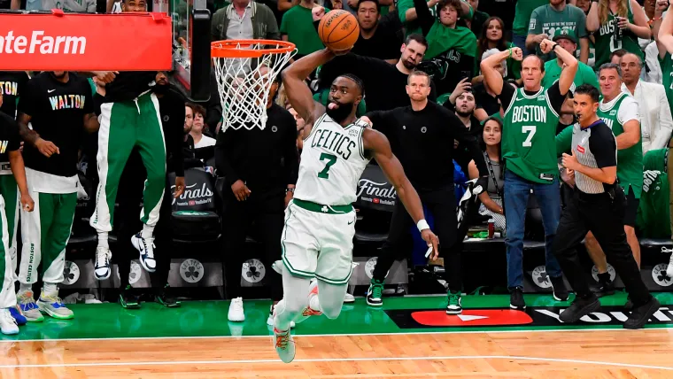 Boston Celtics Jaylen Brown NBA Finals 2024