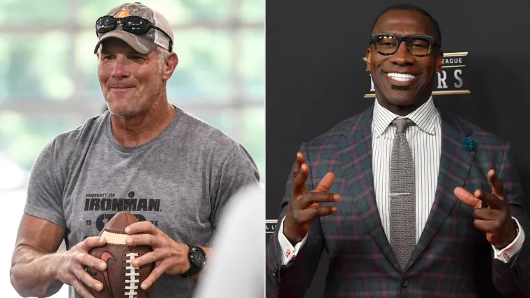 Brett Favre, Shannon Sharpe