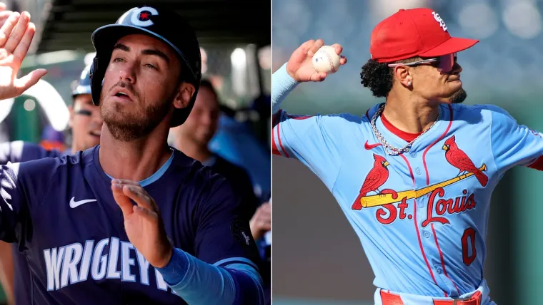 Cubs' Cody Bellinger and Cardinals' Masyn Winn