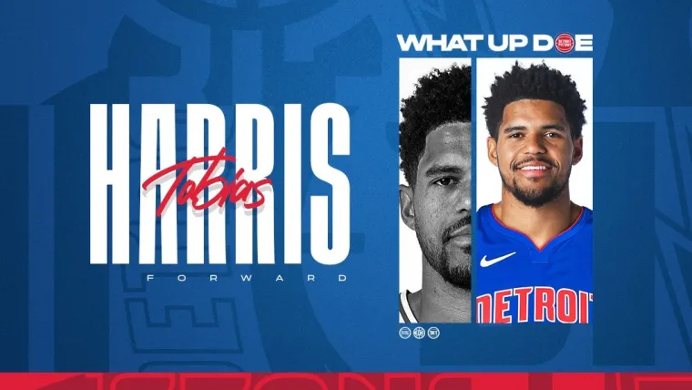 DETROIT PISTONS TOBIAS HARRIS