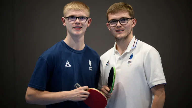 Felix Alexis Lebrun ping pong france olympic 073124