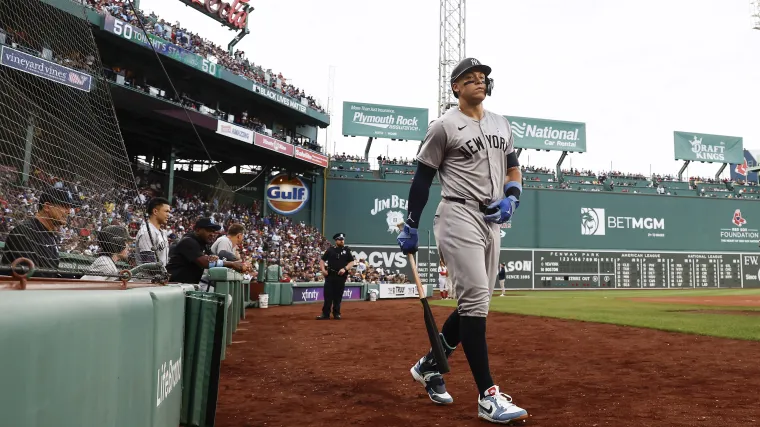 Aaron Judge at Fenway Park