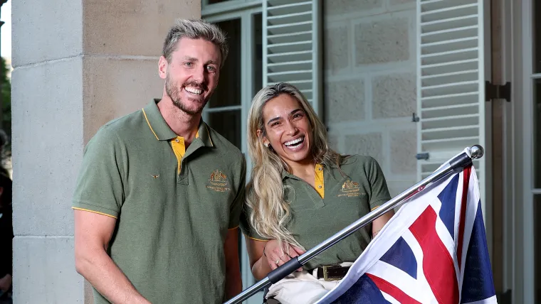 Australia Paralympic flagbearers 