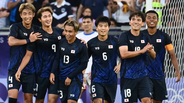 Paris Olympics Men's Soccer Japan 072424 multi パリ五輪 サッカー日本代表